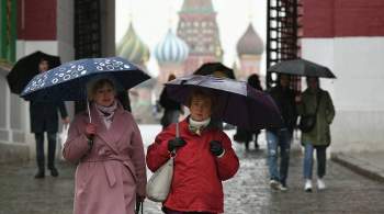 Май в Москве стал одним из самых дождливых в 21-м веке