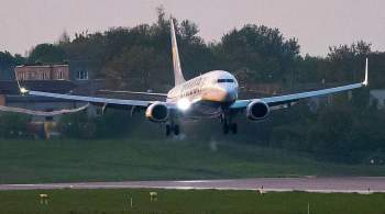 В Белоруссии назвали авторов письма о минировании самолета Ryanair