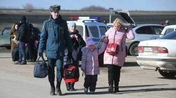 Почти 34 тысячи эвакуированных прибыли с территории ЛНР в Россию