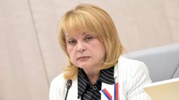 Памфилова рассказала о создании извне  фона недоверия  к выборам 2024 года 