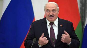 Лукашенко заявил о будущей необходимости выстроить Белоруссию по-новому
