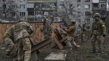 ВСУ обороняют Артемовск  живыми щитами , заявили в группе  Вагнер 
