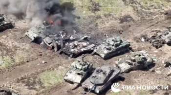 Cпецназовцы из  Османа  сожгли американский БТР M113 в Запорожской области 