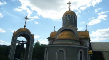 При обстреле Донецка загорелась территория Свято-Игнатьевского храма 