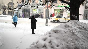 Москвичей предупредили о рекордном снегопаде в четверг 