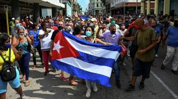 Байден обратился к властям Кубы на фоне протестов в государстве