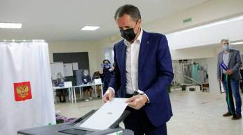 Гладков победил на выборах главы Белгородской области