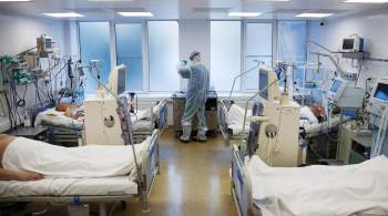В России за сутки госпитализировали 382 пациента с COVID-19