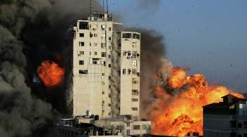 Число погибших от израильских ударов палестинцев превысило сто человек