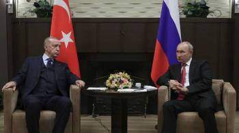 Турецкий телеканал сообщил о телефонном разговоре Путина и Эрдогана