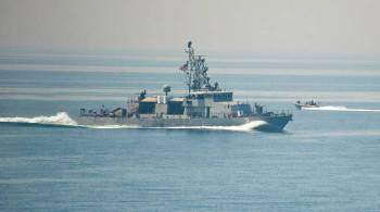 Американский эсминец прибыл в румынский порт Констанца в Черном море