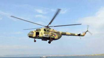 В Азербайджане возбудили дело после крушения военного вертолета