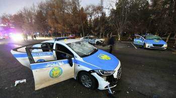 Полиция Алма-Аты назвала число пострадавших во время беспорядков
