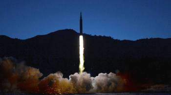 В Японии сообщили информацию о траектории полета баллистической ракеты КНДР