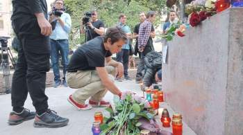 В Москве почтили память Дарьи Дугиной