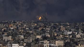 СМИ: при израильском ударе по лагерю беженцев в Газе погибли 20 человек 