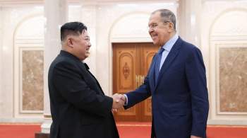 Ким Чен Ын принял Лаврова в Пхеньяне 