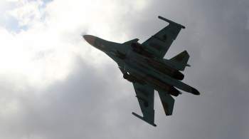 Экипажи Су-34 нанесли удар по укрепрайону украинских войск 