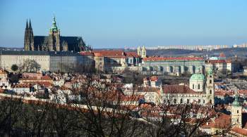 В центре Праги проходит акция протеста против политики правительства