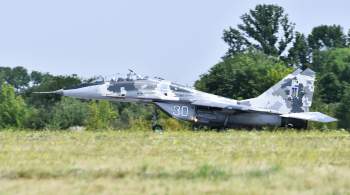 Российские средства ПВО сбили украинский МиГ-29 под Славянском