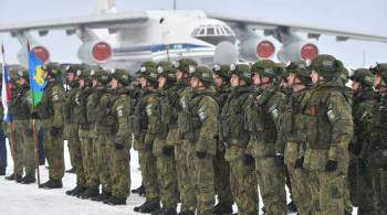 В Казахстанt назвали операцию ОДКБ примером боевого братства