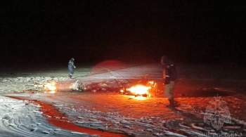 В Ивановской области столкнулись два снегохода, один человек погиб