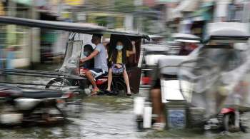 Во время тайфуна на Филиппинах погибли не менее девяти человек