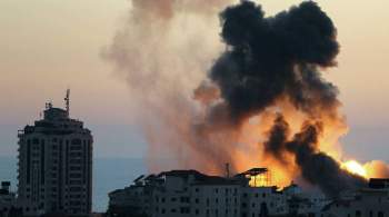 ВВС Израиля нанесли ракетный удар по городам сектора Газа