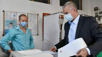 Глава Крыма проголосовал на выборах в Госдуму