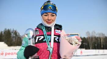 Куклина выиграла зачет гонок преследования Кубка России по биатлону