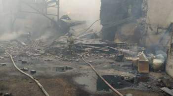 Число погибших при пожаре на заводе в Рязанской области достигло 15