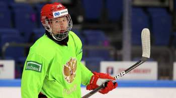Сборная России по хоккею провела тренировку перед игрой с Финляндией