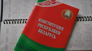 В ЕС прокомментировали проект поправок к  конституции Белоруссии 