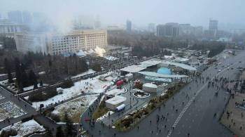 В центре Алма-Аты слышны взрывы светошумовых гранат
