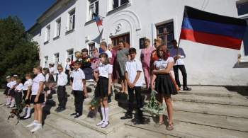 Детей из ДНР и ЛНР смогут учить на украинском языке, заявило Минпросвещения
