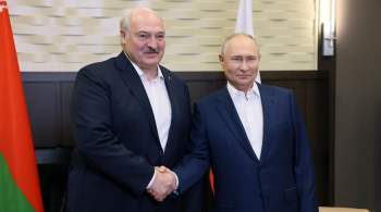 Лукашенко ответил на вопрос об объединении России и Белоруссии 