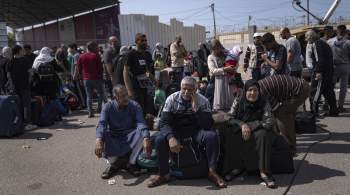 Египет объявил об открытии КПП  Рафах  на границе с сектором Газа 