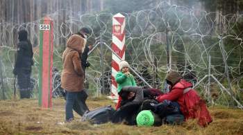 Мигранты находятся в Белоруссии законно, заявили в МВД