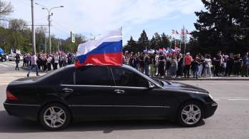 В Татарстане встретили автопробег  Zа мир без нацизма! 