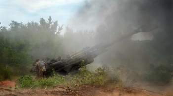 Украинские войска обстреляли собственные позиции под Артемовском