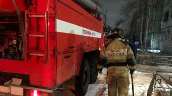 Огонь с загоревшегося в Пермском крае газопровода перешел на соседние дома 