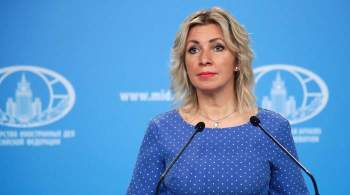 Захарова прокомментировала высказывания главы МИД Австрии