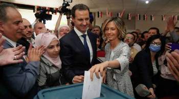 Башар Асад одержал победу на президентских выборах в Сирии