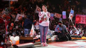 Фухимори лидирует на выборах главы Перу поcле подсчета 73,7% голосов