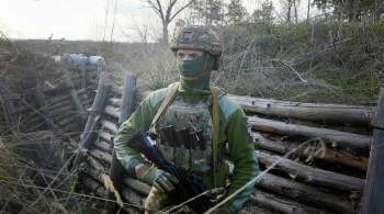 В ДНР обвинили Украину в оборудовании траншей в Старомарьевке