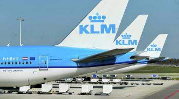 В авиакомпании KLM не смогли назвать сроки возобновления полетов на Украину