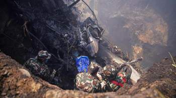 Количество погибших при крушении самолета в Непале выросло до 45 человек