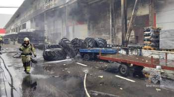 На территории завода Ростсельмаш в Ростове-на-Дону вспыхнул пожар