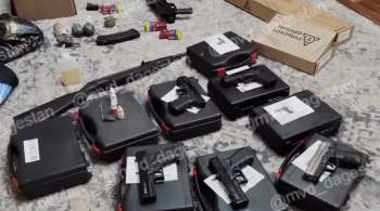 Полиция изъяла у жителя Махачкалы арсенал охолощенного оружия 