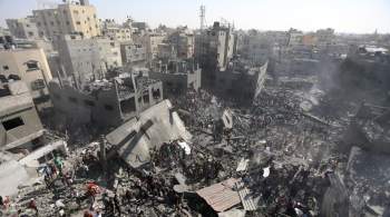 СМИ: при израильском ударе по дому в Газе погибли не менее десяти человек 